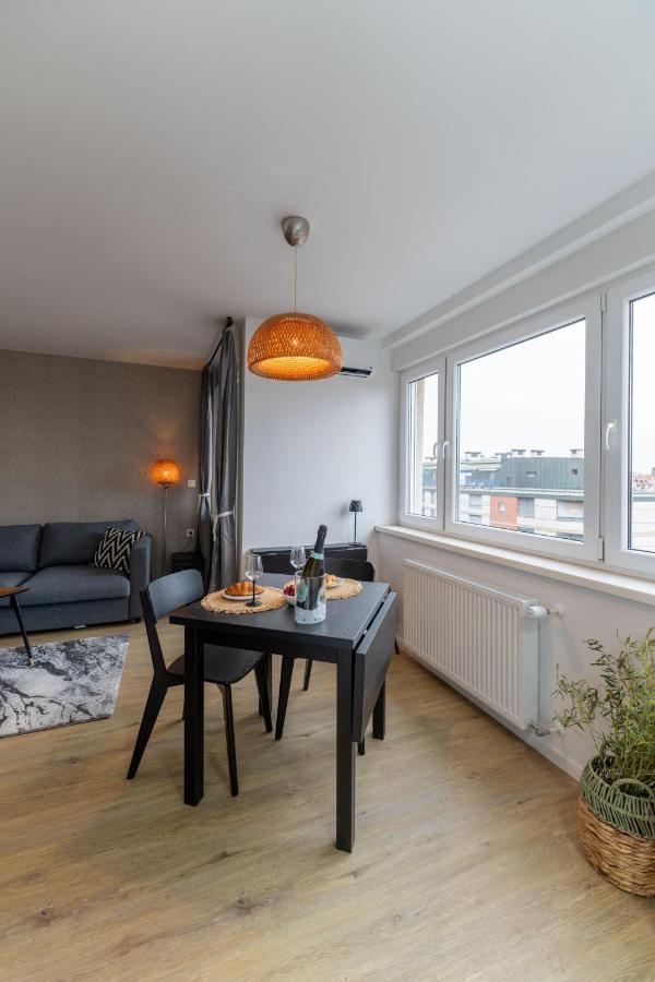 Elegant Tour As Studio Gilly With Open Views And A Balcony In The Center Lubiana Esterno foto